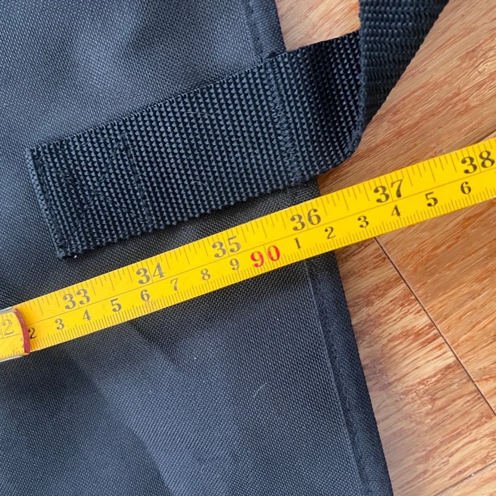 Wally Bags Garment Bag Unisex OS 36 Inch Travel Suit Carrier Black Professional